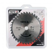 YATO Disc circular pentru lemn 255X36TX30mm..